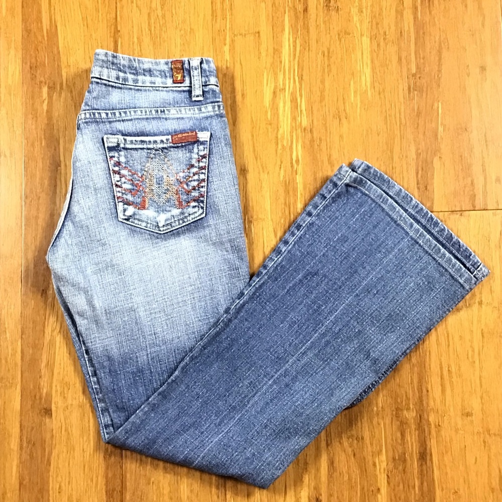7For All Mankind Destructive Jeans Size 25